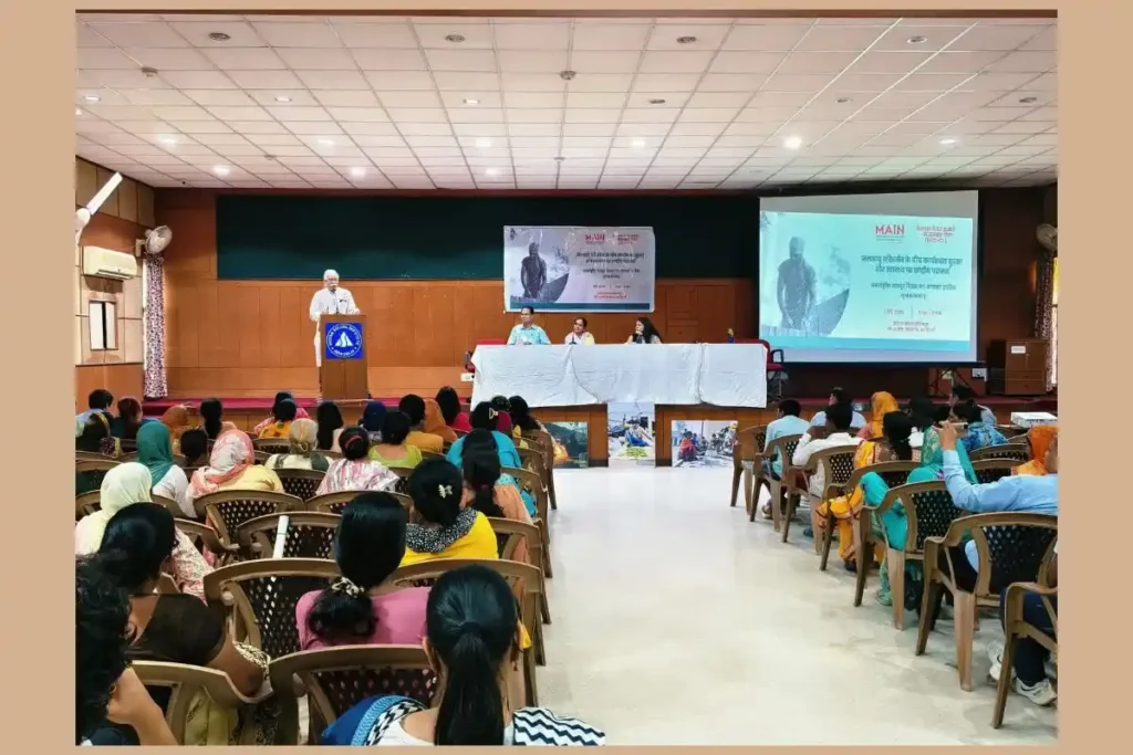 On 1st May, 2025 MAIN organized International Labour Day program at Indian Social Institute, Lodhi Road around 150 people participated