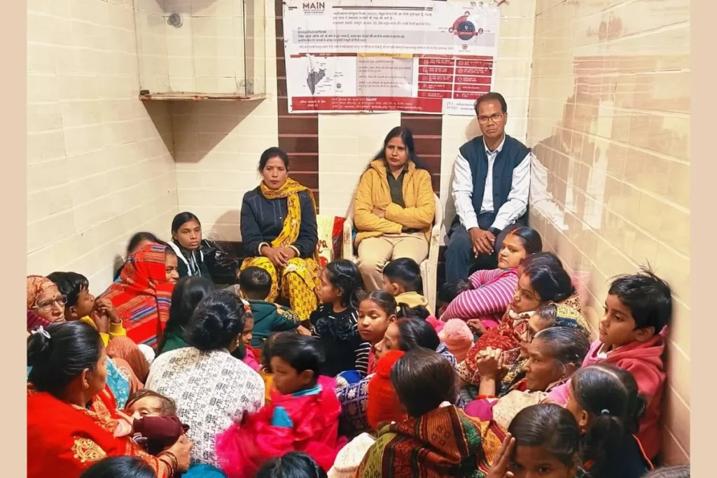 MAIN organized international migrants day in Kartar Nagar, Delhi