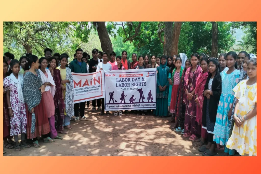 MAIN celebrated International Labor Day with the youths in Odisha